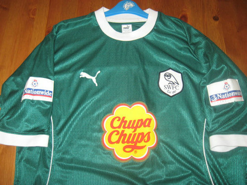 maillots sheffield wednesday third 2001-2002 rétro