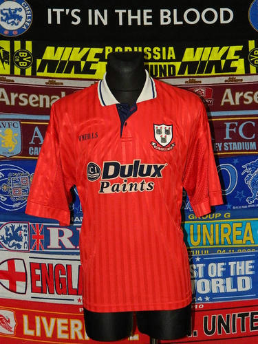 maillots shelbourne fc domicile 1997-1998 rétro