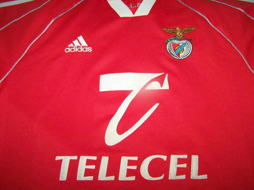 maillots sl benfica domicile 1999-2000 rétro maillots sl benfica domicile 1999-2000 rétro