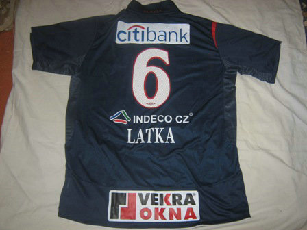 maillots slavia prague exterieur 2006-2007 rétro