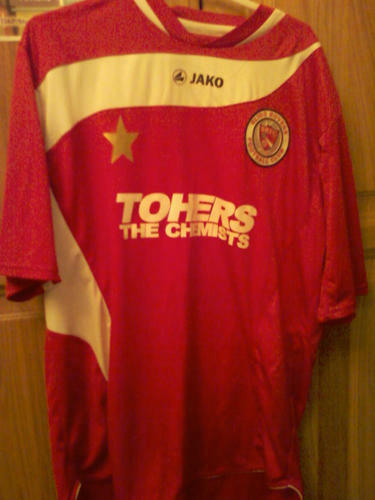 maillots sligo rovers domicile 2010-2012 rétro