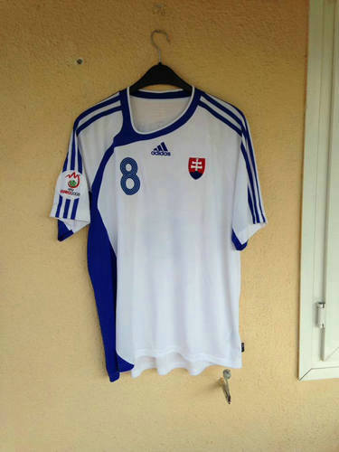 maillots slovaquie exterieur 2006-2007 pas cher