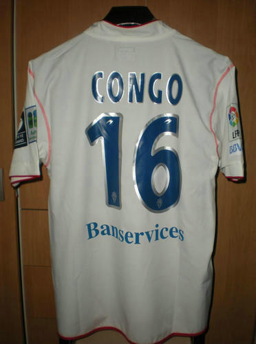 maillots sporting de gijón exterieur 2005-2007 rétro