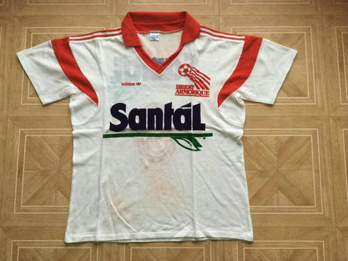 maillots stade brestois 29 domicile 1986-1987 rétro