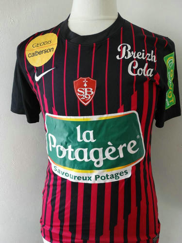 maillots stade brestois 29 exterieur 2011-2012 rétro