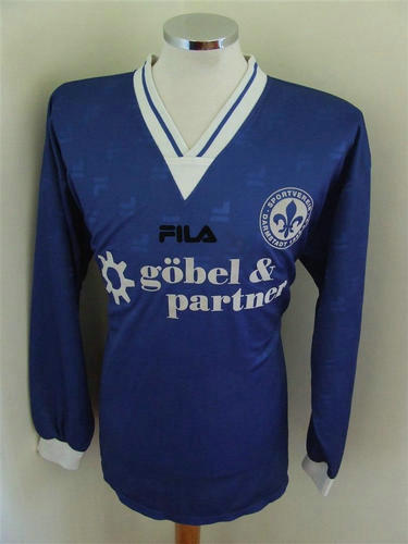 maillots sv darmstadt 105 domicile 1999-2000 rétro