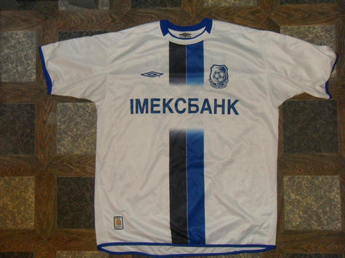 maillots tchornomorets odessa exterieur 2004-2006 rétro