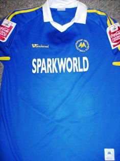 maillots torquay united exterieur 2006-2008 rétro