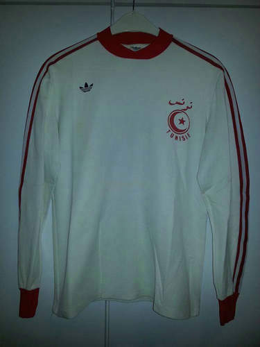 maillots tunisie réplique 1977-1978 pas cher