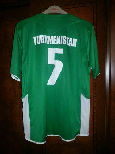 maillots turkménistan domicile 2012-2013 pas cher