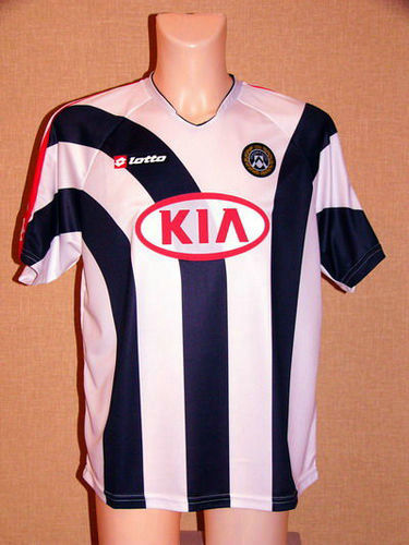 maillots udinese calcio domicile 2005-2006 rétro