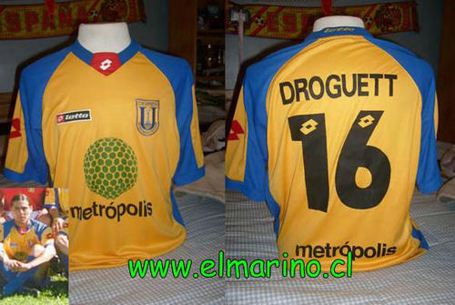 maillots universidad de concepción domicile 2005 pas cher