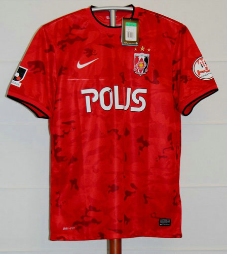 maillots urawa red diamonds domicile 2014 rétro