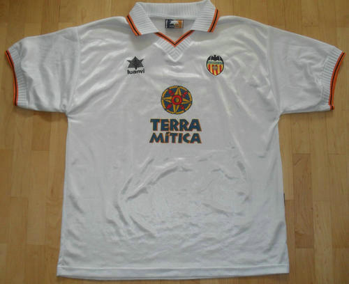 maillots valence cf domicile 1998-1999 pas cher