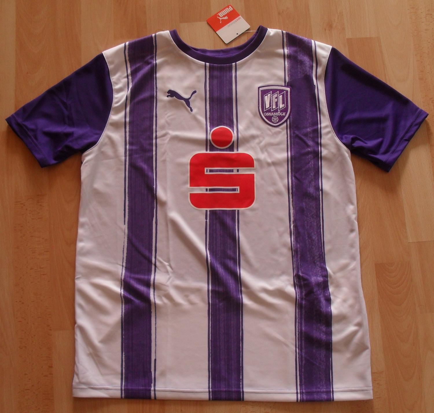 maillots vfl osnabrück domicile 2010-2011 rétro