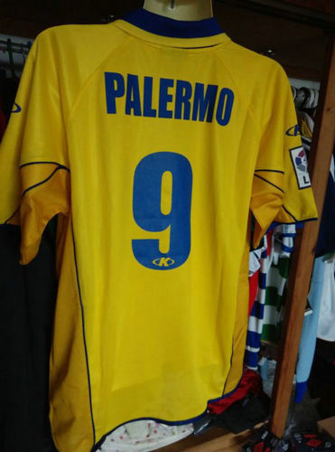 maillots villarreal cf domicile 2002 rétro