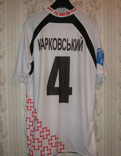 maillots volyn loutsk domicile 2010-2011 rétro