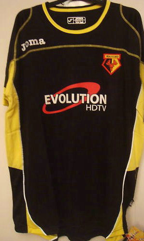 maillots watford fc exterieur 2009-2010 rétro