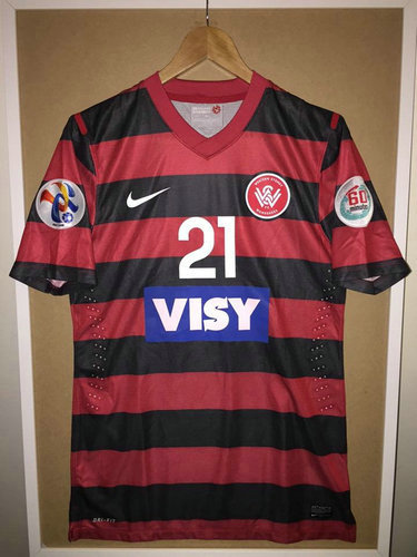 maillots western sydney wanderers réplique 2014 rétro