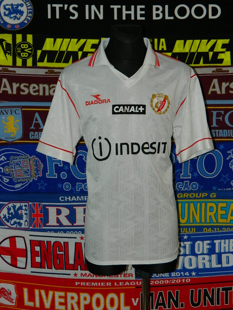 maillots widzew Łódź exterieur 2003-2004 rétro