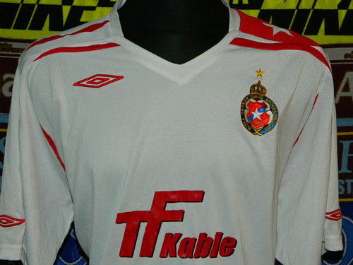 maillots wisła kraków exterieur 2008-2009 rétro maillots wisła kraków exterieur 2008-2009 rétro