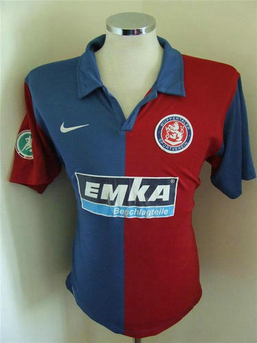 maillots wuppertaler sv domicile 2008-2009 rétro